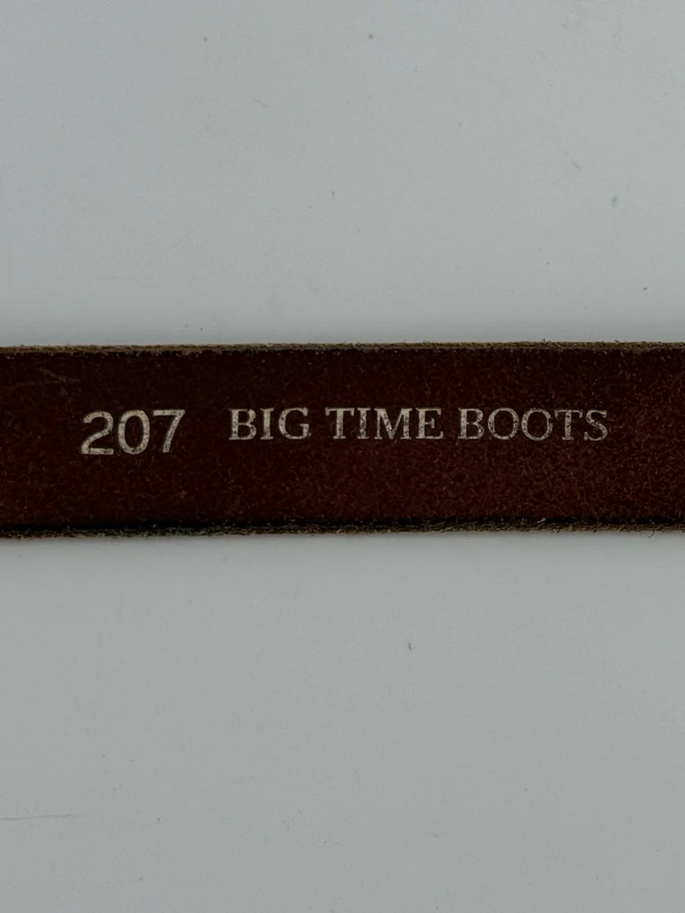 Big Time Boots leather soft